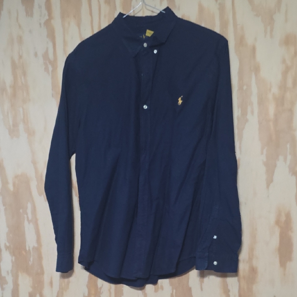 Polo Ralph Lauren Dark Blue Button Down Shirt